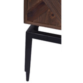 Chartwell Home Wormald Fir Wood &amp; Metal Coffee Table