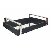 Chartwell Home Black &amp; Nickel Tobias Tray