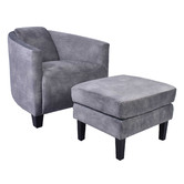 Chartwell Home Quincy Velvet Armchair