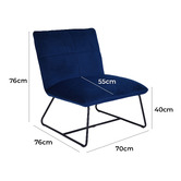 Chartwell Home Freyr Velvet Armchair