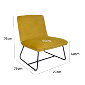 Chartwell Home Freyr Velvet Armchair