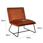 Chartwell Home Freyr Velvet Armchair