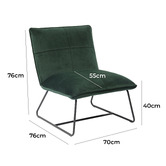 Chartwell Home Freyr Velvet Armchair