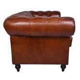 Chartwell Home Esama Chesterfield 2.5 Seater Leather Sofa