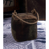 Chartwell Home Tan Astrid Square Leather Door Stop