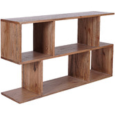Chartwell Home Briana 160cm Mindi Wood Bookshelf