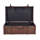 Chartwell Home 2 Piece Truscott Leather Trunk Set