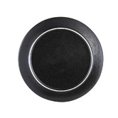 Chartwell Home Black Lerew 26.5cm Porcelain Dinner Plate