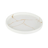 Chartwell Home White Lerew 21cm Porcelain Side Plate