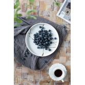 Chartwell Home White Lerew 21cm Porcelain Side Plate