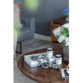 Chartwell Home Grey Marble Chain Ornament
