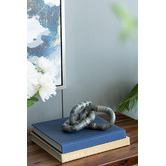 Chartwell Home Grey Marble Chain Ornament