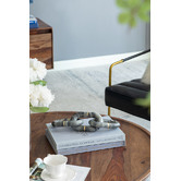 Chartwell Home Grey Marble Chain Ornament