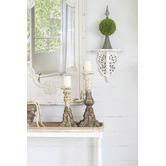 Chartwell Home 2 Tone Magnesium Candlestick