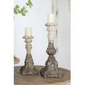 Chartwell Home 2 Tone Magnesium Candlestick