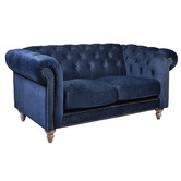 Chartwell Home Raguel 2 Seater Velvet Sofa