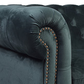 Chartwell Home Raguel 2 Seater Velvet Sofa