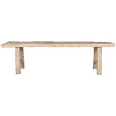 Chartwell Home Pachoca Recycled Elm Wood Dining Bench