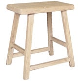 Chartwell Home Pachoca Rectangular Recycled Elm Wood Stool