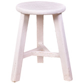 Chartwell Home Pachoca Round Recycled Elm Wood Stool