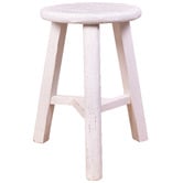 Chartwell Home Pachoca Round Recycled Elm Wood Stool