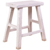 Chartwell Home Pachoca Rectangular Recycled Elm Wood Stool