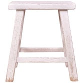 Chartwell Home Pachoca Rectangular Recycled Elm Wood Stool