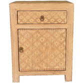 Chartwell Home Dylan Pine Wood Bedside Tables