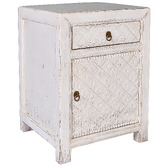 Chartwell Home Dylan Pine Wood Bedside Tables