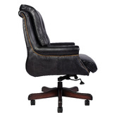 Chartwell Home Chesterfield Leather Office Chair