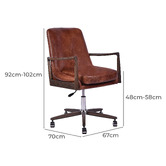 Chartwell Home Orion Leather Office Chair