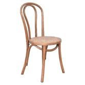 Chartwell Home Ninfa Reclaimed Oak Wood Dining Chairs