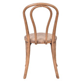 Chartwell Home Ninfa Reclaimed Oak Wood Dining Chairs