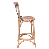 Chartwell Home 66cm Kala Reclaimed Oak Wood Counter Stool
