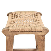 Chartwell Home 64cm Margarid Oak Wood Barstool