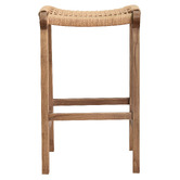 Chartwell Home 64cm Margarid Oak Wood Barstool