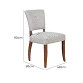 Chartwell Home Klemen Linen Dining Chairs