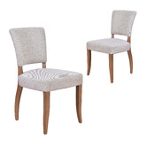 Chartwell Home Klemen Linen Dining Chairs