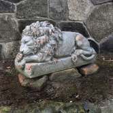 Chartwell Home Elmas Sleeping Lion Statue