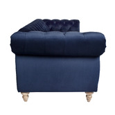 Chartwell Home Victoria Chesterfield 3 Seater Velvet Sofa