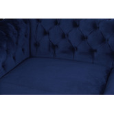 Chartwell Home Victoria Chesterfield 3 Seater Velvet Sofa