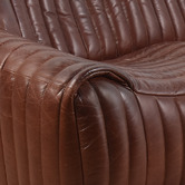 Chartwell Home Lucas 3 Seater Cowhide Leather Sofa