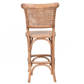 Chartwell Home 66cm Steve Reclaimed Oak Wood Bar Stool