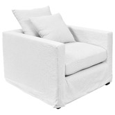 Chartwell Home Chilalea Linen &amp; Cotton Armchair