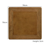 Chartwell Home Willow Mango Wood Tabletop