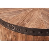 Chartwell Home Bellini Round Elm Wood Coffee Table