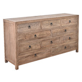 Chartwell Home Levine Recyled Elm Wood Chest of Drawers