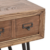 Chartwell Home Elliot Recycled Elm Wood Writing Desk