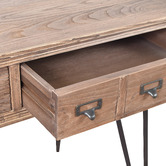 Chartwell Home Elliot Recycled Elm Wood Writing Desk