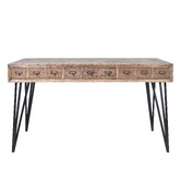 Chartwell Home Elliot Recycled Elm Wood Writing Desk